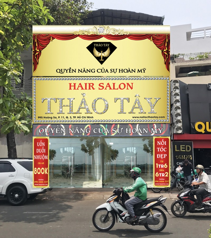 Salon tóc THẢO TÂY đã có mặt tại 993 Hoàng Sa, P.11, Q.3